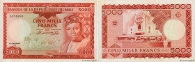 Country : MALI 
Face Value : 5000 Francs 
Date : 22 septembre 1960 
Period/Province/Bank : Banque de la République du Mali 
Catalogue reference : P.10...