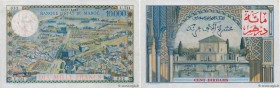 Country : MOROCCO 
Face Value : 100 Dirhams sur 10000 Francs 
Date : 28 avril 1955 
Period/Province/Bank : Banque d'État du Maroc 
Catalogue reference...