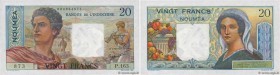 Country : NEW CALEDONIA 
Face Value : 20 Francs 
Date : (1963) 
Period/Province/Bank : Banque de l'Indochine 
Catalogue reference : P.50c 
Additional ...