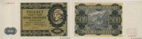 Country : POLAND 
Face Value : 500 Zlotych 
Date : 01 mars 1940 
Period/Province/Bank : Bank Emisyjny W Polsce 
Catalogue reference : P.98 
Alphabet -...