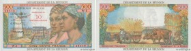 Country : REUNION ISLAND 
Face Value : 10 NF sur 500 Francs Pointe à Pitre 
Date : (1971) 
Period/Province/Bank : Institut d'Émission des Départements...