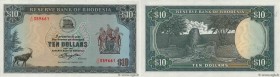 Country : RHODESIA 
Face Value : 10 Dollars 
Date : 02 janvier 1979 
Period/Province/Bank : Reserve Bank of Rhodesia 
Catalogue reference : P.41a 
Alp...