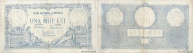Country : ROMANIA 
Face Value : 1000 Lei 
Date : 22 avril 1920 
Period/Province/Bank : Banca Nationala a Romaniei 
Catalogue reference : P.23a 
Alphab...