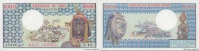 Country : CHAD 
Face Value : 1000 Francs 
Date : (1973-1978) 
Period/Province/Bank : Banque des États de l'Afrique Centrale 
Catalogue reference : P.3...