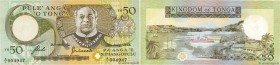 Country : TONGA 
Face Value : 50 Pa'anga Petit numéro 
Date : 04 juillet 1988 
Period/Province/Bank : Government of Tonga 
Catalogue reference : P.24a...
