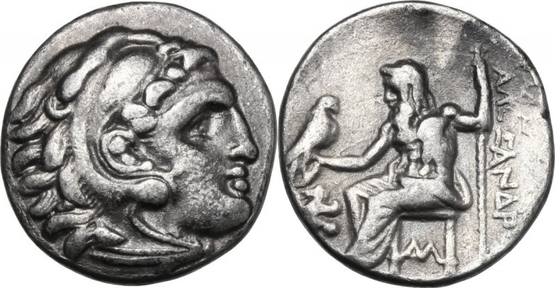 Greek Asia. Syria, Seleucid Kings. Seleukos I Nikator (312-281 BC). AR Drachm. L...