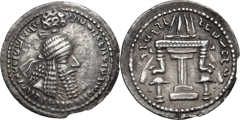 Greek Asia. Sasanian kings of Persia. Ardaxšīr (Ardashir) I. (223/4-240 AD). AR ...