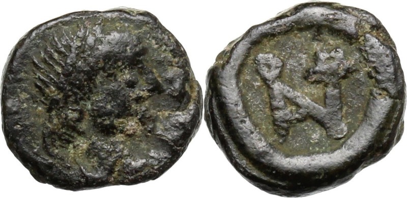 Anastasius I (491-518). AE Nummus, Constantinople mint. Pre-reform copper coinag...