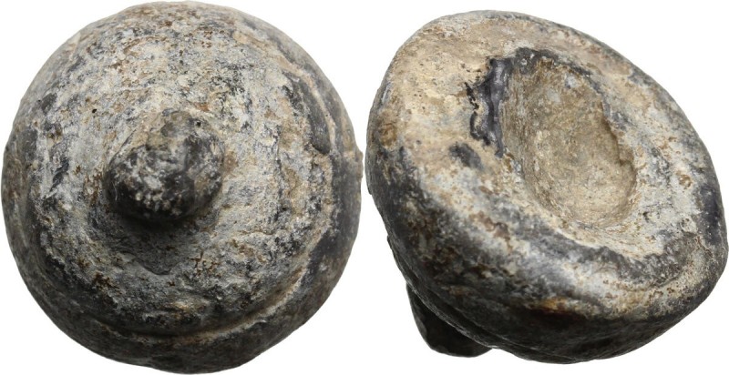 Leads from Ancient World. Greek Italy. Lead votive breast (?), VI-IV century BC....