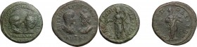 Roman Empire. Gordian and Tranquillina. Multiple lot of two (2) AE of Mesembria (Thrace) and Dionysopolis (Moesia Inferior). AE. VF.