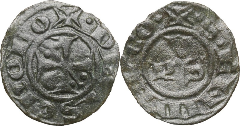 Ascoli. Autonome ( Sec. XIII-XIV). Picciolo. CNI tav. XII, 13. MI. g. 0.33 mm. 1...