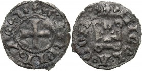 Campobasso. Nicola II di Monforte Conte (1461-1463). Denaro tornese. CNI 6/32. MIR 369. D'Andrea-Andreani 286-288. MI. g. 0.59 mm. 19.00 BB+.