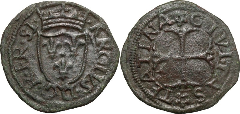 Chieti. Carlo VIII re di Francia (1494-1495). Cavallo. CNI 27. MIR 418. D'Andrea...