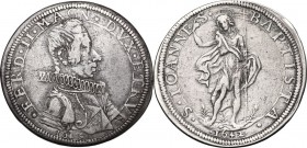 Firenze. Ferdinando II de' Medici (1621-1670). Piastra con doppia datazione 1645 (D/) / 1642 (R/). CNI 122/124. Gal. IX, 19/21. Di Giulio 98/99. MIR 2...