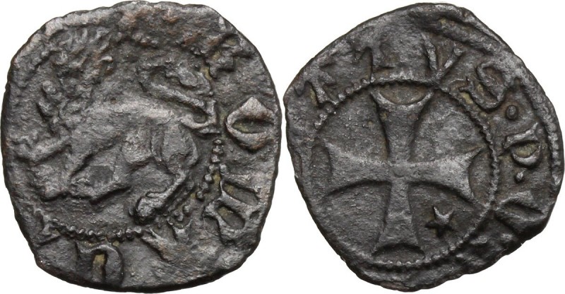 Roma. Senato Romano (1184-1439). Picciolo. CNI 332. M. 94 var . Berm. 158. MI. g...