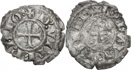 Viterbo. Autonome (Sec. XIII -XIV). Denaro viterbese. CNI 4. MI. g. 0.41 mm. 18.00 R. BB+/BB.