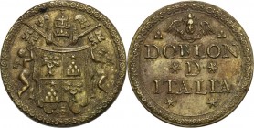 Roma. Alessandro VII (1655-1667) Fabio Chigi. Peso monetale "Doblon d'Italia" per i 4 Scudi d'oro. Cammarano -. Ottone. g. 13.24 mm. 27.30 SPL.