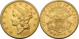 USA. 20 Dollars 1875 S. Fried. 175. AV. g. 33.32 mm. 34.00 VF.