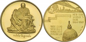 USA. New York World's Fair 1964-1965. AV Medal. AV. g. 10.45 mm. 28.00 EF/About EF.
