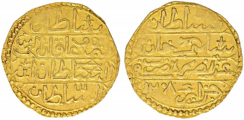 ALGERIEN
Selim III. 1203-122 AH (1789-1807). Sultani 1208 AH (1793), Jaza'ir. 3...