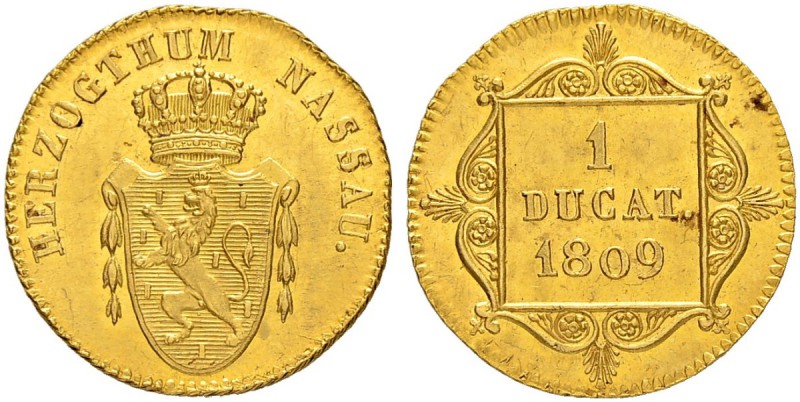 DEUTSCHLAND
Nassau, Herzogtum
Friedrich August und Friedrich Wilhelm, 1803-181...