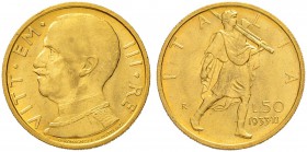 ITALIEN
Königreich
Vittorio Emanuele III. 1900-1946. 50 Lire 1933/XI R, Roma. 4.39 g. Nomisma 1070. Schl. 111. Fr. 34. Vorzüglich-FDC / Extremely fi...