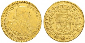 KOLUMBIEN
Fernando VII. 1808-1824. 1 Escudo 1817, JF-Nuevo Reino. 3.36 g. Cayon 16179. Fr. 65. Sehr schön / Very fine.