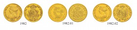 SPANIEN
Königreich
Isabella II. 1833-1868. 40 Reales 1863, Madrid. 4 Escudos 1865, Madrid. Philippinien. 2 Pesos 1863, Manila. Cayon 17269, 17277, 1...