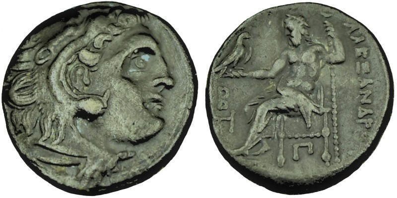 Kingdom of Macedon, Alexander III 'the Great' AR Drachm. Kolophon, circa 310-301...