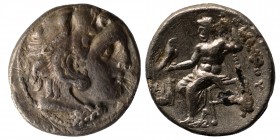 Kings of Macedon. Alexander III \"the Great\"" 336-323 BC. Drachm AR, Condition: very, good 4. gr. 17.5 mm."