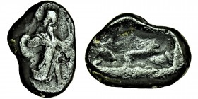 PERSIA, Achaemenid Empire. Time of Xerxes II to Artaxerxes II, circa 420-375 BC. 
Siglos Silver, Lydo-Milesian standard, Sardes or subsidiary mint. Pe...