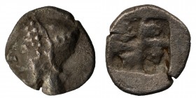 Ionia. Phokaia circa 521-478 BC. Obol AR, Condition: Very Good 0.75 gr. 9 mm.