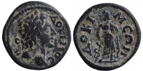 PHRYGIA. Pseudo-autonomous. Time of the Antonines (138-192). Obv.ΔOKIMOC, Laureate head of Dokimos - lightly bearded, Rev. ΔOKIMEΩN, Condition: Very G...