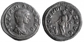 Julia Maesa. Augusta, A.D. 218-224/5. AR denarius. Rome, under Elagabalus, A.D. 218-220. 
Julia Maesa. Augusta, A.D. 218-224/5. AR denarius Rome, unde...