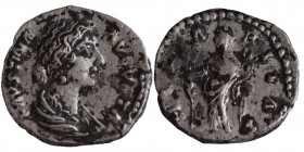 Faustina II AD 147-175. Rome. Denarius AR, Condition: good. 2.8 gr. 18 mm.