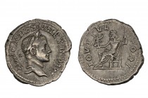 Severus Alexander AD 222-228. 
AR Denarius. Rome, IMP C M AVR SEV ALEXAND AVG, laureate and draped bust right / IOVI VLTORI, Jupiter seated left, hold...