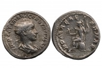 Gordian III, 238-244. Antoninianus (Silver) Antiochia, 238-239. IMP CAES M ANT GORDIANVS AVG Radiate, draped and cuirassed bust of Gordian III to righ...