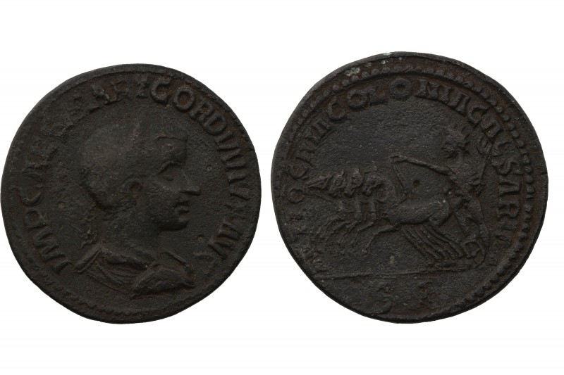 PISIDIA. Antiochia. Gordian III, 238-244. 'Sestertius' IMP CAES M ANT GORDIANVS ...