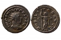 Philip I Arabs (244-249). (D) AR-Antoninianus Roma, 6th Offizin 248 AD Av .: IMP PHILIPPVS AVG, bust with a crown, draping and cuirass n.r. Rev .: NOB...