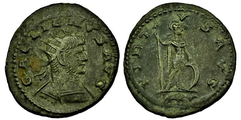 Gallienus. AD (253-268). AR Antoninianus Rome mint. Radiate and cuirassed bust r...