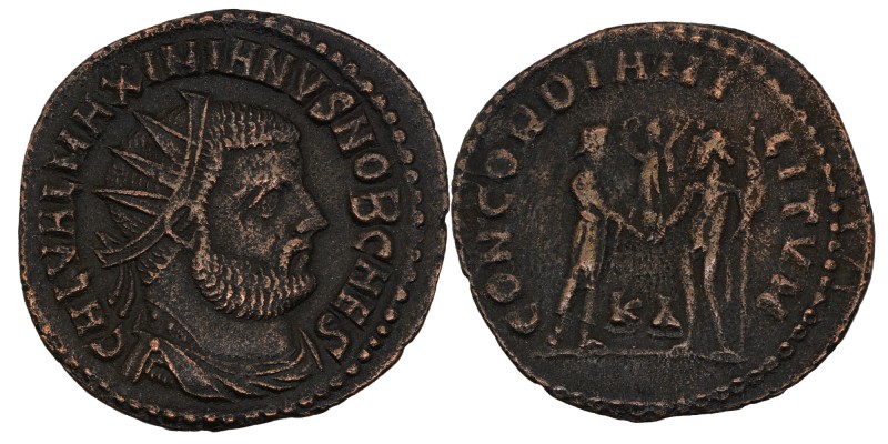 Galerius Maximianus as Caesar AD 293-305. Rome
Radiatus Æ, GAL VAL MAXIMIANVS NO...