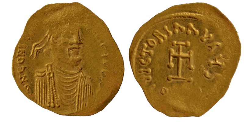 Constans II, 641-668. Semissis Constan­tinople, 641-666. d N CONSTAN-TINЧS T P P...