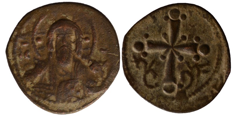 Nicephorus III Botaniates AD 1078-1081. Constantinople. Anonymous follis Æ, Cond...