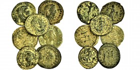 7 pieces of Roman Coins, as seen.