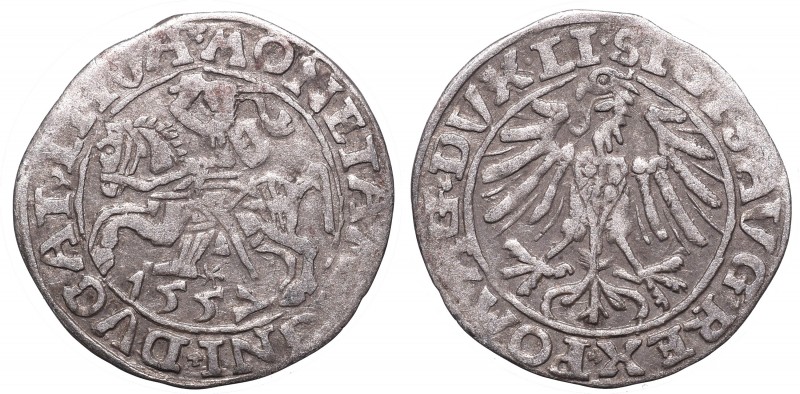 Collection of polish halfgroats
Sigismund II Augustus, Halfgroat 1557, Vilnius ...