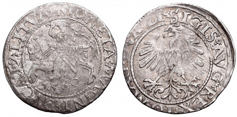 Collection of polish halfgroats
Sigismund II Augustus, Halfgroat 1560, Vilnius ...