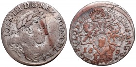 Collection of John III Sobieski coins
John III Sobieski, 6 groschen 1679, Bromberg R2 
 John III Sobieski, 6 groschen 1679, Bromberg Ładny egzemplar...
