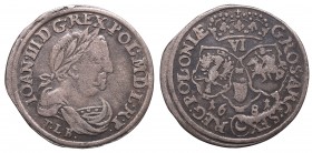 Collection of John III Sobieski coins
John III Sobieski, 6 groschen 1681, Bromberg 
 John III Sobieski, 6 groschen 1681, Bromberg Ładny egzemplarz w...