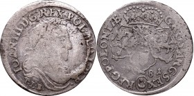 Collection of John III Sobieski coins
John III Sobieski, 6 groschen 1681, Bromberg 
 John III Sobieski, 6 groschen 1681, Bromberg Ładny egzemplarz. ...