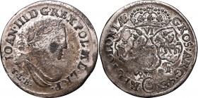 Collection of John III Sobieski coins
John III Sobieski, 6 groschen 1681, Bromberg 
 John III Sobieski, 6 groschen 1681, Bromberg Patyna, nalot. Daw...